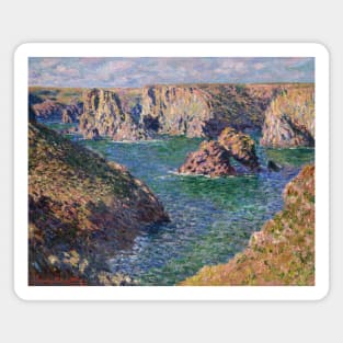 Port-Domois, Belle-Isle by Claude Monet Magnet